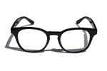 Khan Round Keyhole Reading Glasses Reader +1.25 Cool Sexy Gloss Black Frame. Fixed Price $9.95.