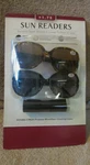 Readers-bifocal Sunglasses Uv 400 +1.75 Tortoise & Black Open Box. Fixed Price $14.02.