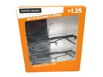 Foster Grant +1.25 Metal Reading Glasses 2-PACK Uva-uvb Lens Protection. Fixed Price $18.00.