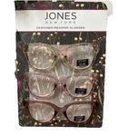 Jones Ny Women 3 Pack Reading Glasses Readers +1.50 Cat Eye Tortoiseshell Style. Fixed Price $26.95.