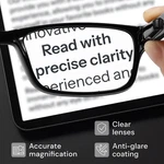 Gaoye 1.5 Professional Reading Glasses For All Day - Computer Readers With Blue. Fixed Price $26.12.