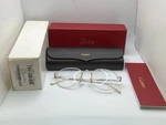 Cartier Decor Semi-rimless Eyeglasses Frames CT0164O-002. Fixed Price $599.99.