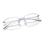 Icesor Retro Siren Sytle Blue Light Blocking Glasses Medium, Shiny Silver. Fixed Price $29.57.