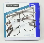 Design Optics Cole Classic Full Rim Rectangular Reading Glasses 3-PACK +2.50. Fixed Price $14.99.