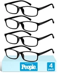 Gaoye +1.25 Reading Glasses Men - Blue Light Blocking 75 Mm, A4 Pack Black. Fixed Price $14.76.