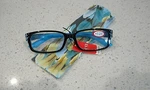 Icu Readers (reading Glasses), Turquoise And Black, +1.25 Diopter, New. Fixed Price $22.50.