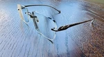 Cartier Panther Eyeglasses Frames Men Authentic. Fixed Price $1300.00.