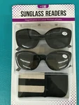 New Icon Women's Sunglass Reader Glasses Bifocals 2 Pack W/ Cases See Car. Fixed Price $14.95.