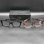 Hiyanjn Blue Light +1.25 Glasses (2 Pair) Black & Tort Fade Flex 50-20-137 Euc. Fixed Price $22.95.