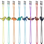 Zxsweet 8 Pcs Kids Glasses Adjustable Dinosaur Anti-slip Eyeglass Strap.... Fixed Price $13.07.