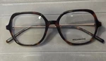 Moleskine Reading Eyeglasses Brown & Gold Frame W/ Hard Shell Case. Fixed Price $68.00.