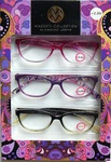 Macbeth Collection Margaret Josephs 3-PACK Set Reading Glasses Readers +2.00 New. Fixed Price $39.99.