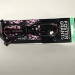 Foster Grant Reading GLASSES+1.50 With Case - New Daydreamer Prp. Fixed Price $9.90.