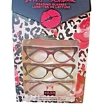 New Betsey Johnson Reading +2.50 Eyeglasses Readers 3 Pack Cat. Fixed Price $23.56.