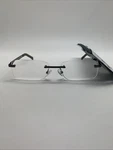 Foster Grant Blake +2.00 Men's Reading Glasses Rimless Readers. Fixed Price $16.95.