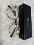 Versace Mod. 1271 1412 Rose Gold Metal Full Rim Frames 54-18-140. Fixed Price $200.00.