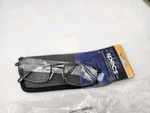 Foster Grant Simply Specs Reading Glasses Half Rim Wire + 2.00 Case New. Fixed Price $8.99.