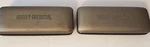 Set Of 2 Harley-davidson Reading Glasses Case Hard Shell Silver & Black. Fixed Price $18.26.