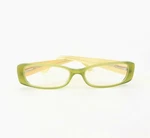 Aj Morgan Optical Quality Designer Glasses Women Green Yellow Readers +1.50. Fixed Price $39.95.