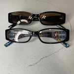 Gamma Rays Readers Set Of Two Used In Great Condition Black And Blue Look. Fixed Price $9.89.