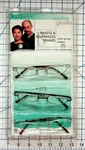 Design Optics +1.75 Magnification Reading Glasses 3-PACK Spring Hinge Aspheric. Fixed Price $10.00.