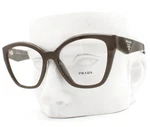Prada Eyeglasses Vpr 20Z 15L-1O1 Polished Loden Brown 54MM With Case. Fixed Price $189.50.
