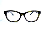 New Versace Brown Green Clear Wayfarer Glasses Medusa Italy Mod 3225 52 16 140. Fixed Price $132.50.