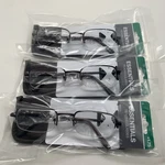 "3 Pair" Essentials By Foster Grant Hal Brown + 1.75 Reading Readers Glasses. Fixed Price $21.95.