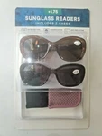 Pack Unisex Invisible Seam Bifocal Sunglasses Readers S27. Fixed Price $14.99.
