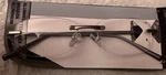 Foster Grant Aluminum +2.75 Reading Glasses With Case Gun. Fixed Price $14.95.