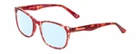 Calabria Prive Shawn Womens Blue Light Glasses Crystal Red Tortoise Havana 56 Mm. Fixed Price $44.95.