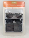 Melbourne Color Reading Reader Sunglasses, Pair, +2.00, With Cases, Uv 400. Fixed Price $14.00.