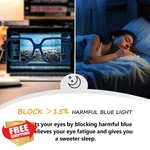 Eyekepper Blue Light Blocking Reading Glasses Oversized Square +1.25. Fixed Price $27.99.