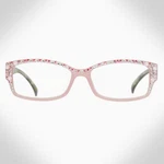 Jimmy Crystal Women's Pink Swarovski Readers. Fixed Price $49.00.