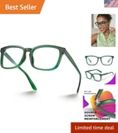 Lightweight Montana Anti-glare Blue Blocking Glasses For Digital Use. Fixed Price $15.99.