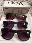 Yayglasz Wayfarer Tinted Sun Reading Glasses +2.50 Purple Lens 3 Pack. Fixed Price $13.59.