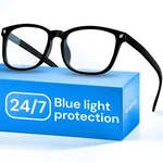 Gaoye Black Blue Light Glasses For Computer & Gaming - Anti Uv Ray Lenses, Sc.... Fixed Price $13.11.