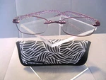 Foster Grant Daniella Prp Purple Reading Glasses PD64+/-2MM +1.00 Unused. Fixed Price $11.95.