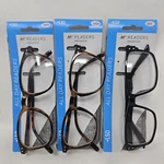 Lot Of 3 Readers Innovation 1.50 Reading Glasses W/case Multi-color Frames New. Fixed Price $39.92.