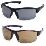 2 Pair The Foster Bifocal Reader Sport And Wrap Around Reading Sunglasses.... Fixed Price $27.47.