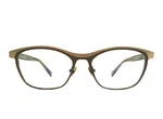 Tom Davies Eyeglasses Frames TD726 Col. 2134 Matte Brown Gold Cat 51-17-140. Fixed Price $299.99.