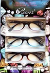 Bevi 3-PACK Reading Glasses Readers Rhinestone With Anti-blue Light +2.00. Fixed Price $39.99.