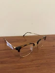 Rayban New Clubmaster Reading Glasses/frame Rb 7216 2012 Tortoise/gold 51-20-145. Fixed Price $139.95.