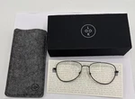 Look Optic Cooper Gunmetal Gray Aviator +1.50 Strength Readers 56-16-140 Nib. Fixed Price $59.99.