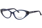 Judith Leiber Couture Serenade Eyeglasses Women's Sapphire Full Rim Cat 54MM. Fixed Price $59.95.