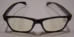 Optics Blue Light Blocking Reading Glasses +2.50 Black W/case. Fixed Price $23.00.