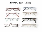6 Pack Random Variety Box Reading Glassses Collection Mens Small - Power Options. Fixed Price $18.95.