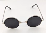 Sunglasses Round Polarized UV400 Protection Azorb Silver Frame Gray Lens New. Fixed Price $7.94.
