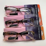 "3 Pair" Foster Grant Monroe + 2.50 Pink Women's Reading Glasses Readers. Fixed Price $23.70.