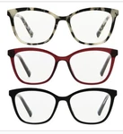 Design Optics Foster Grant Plastic Square Reading Glasses 3PK +3.00 Style. Fixed Price $9.99.
